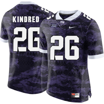 Derrick Kindred TCU Horned Frogs purple Limited jersey
