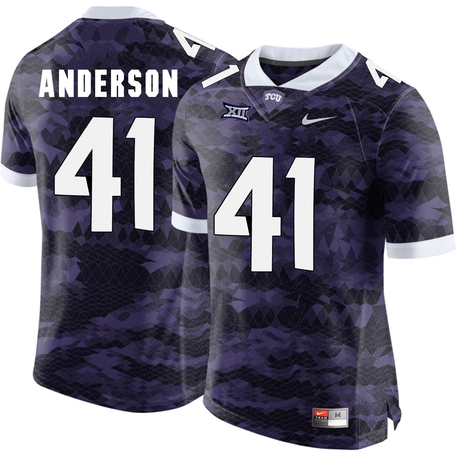 Jonathan Anderson TCU Horned Frogs purple Limited jersey