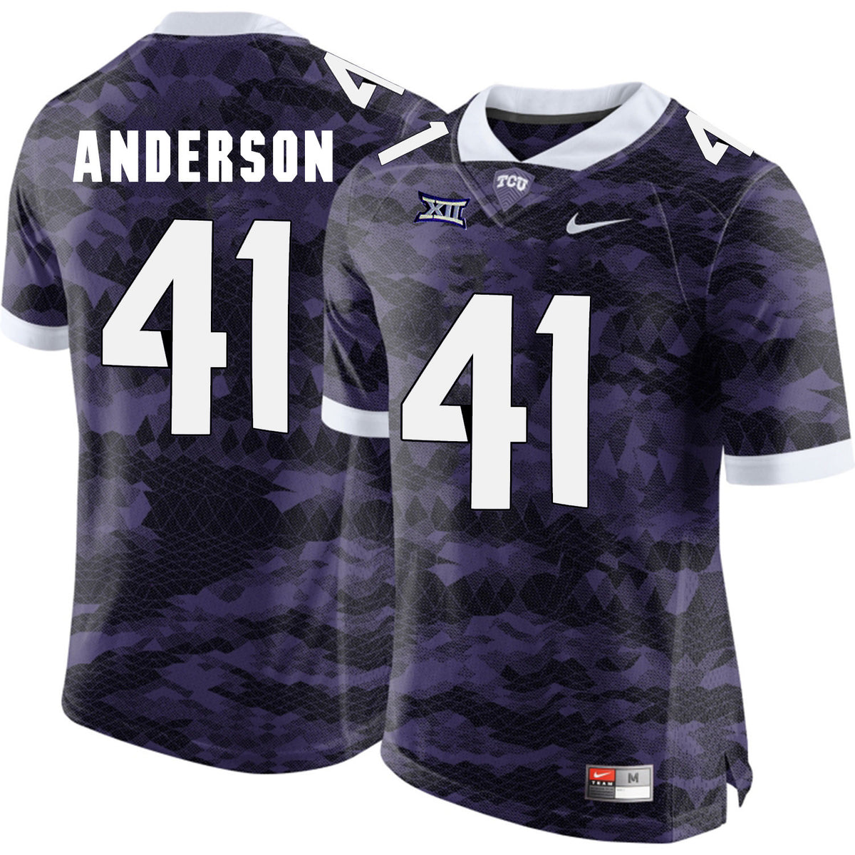 Jonathan Anderson TCU Horned Frogs purple Limited jersey