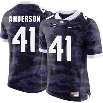 Jonathan Anderson TCU Horned Frogs purple Limited jersey