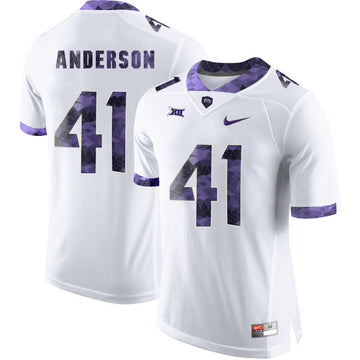 Jonathan Anderson TCU Horned Frogs white Limited jersey