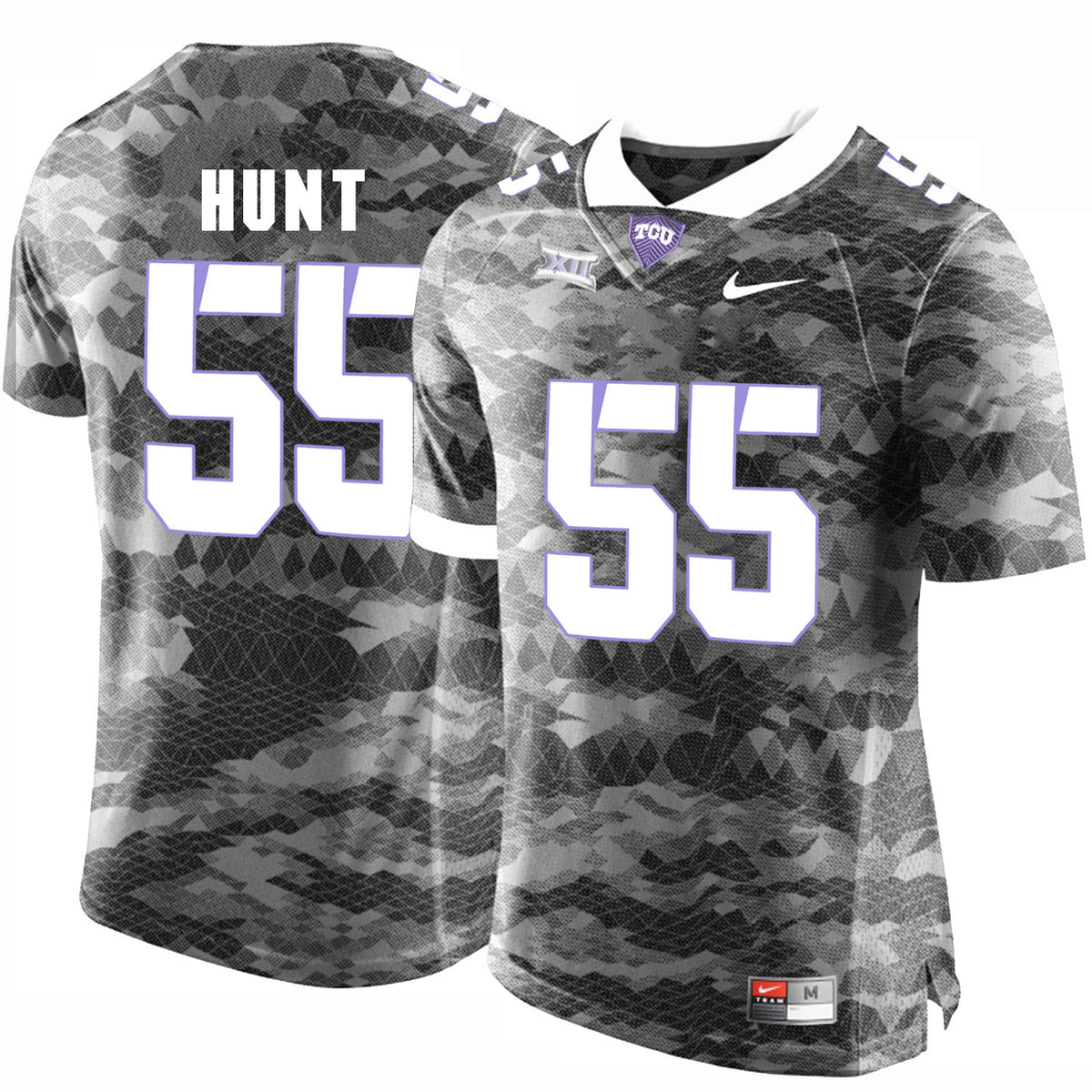Joey Hunt TCU Horned Frogs gray Limited jersey