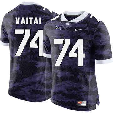 Halapoulivaati Vaitai TCU Horned Frogs purple Limited jersey