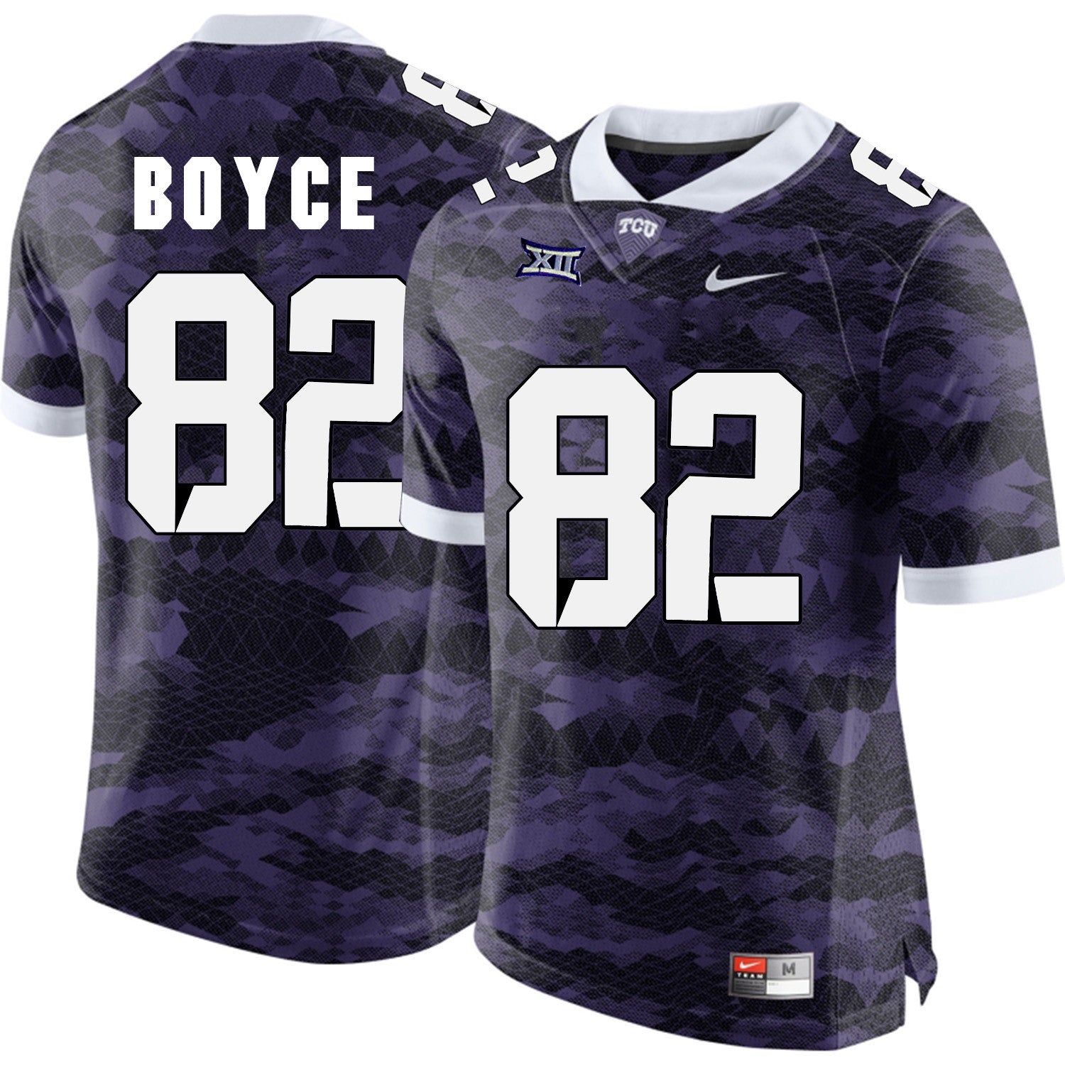 Josh Boyce TCU Horned Frogs purple Limited jersey