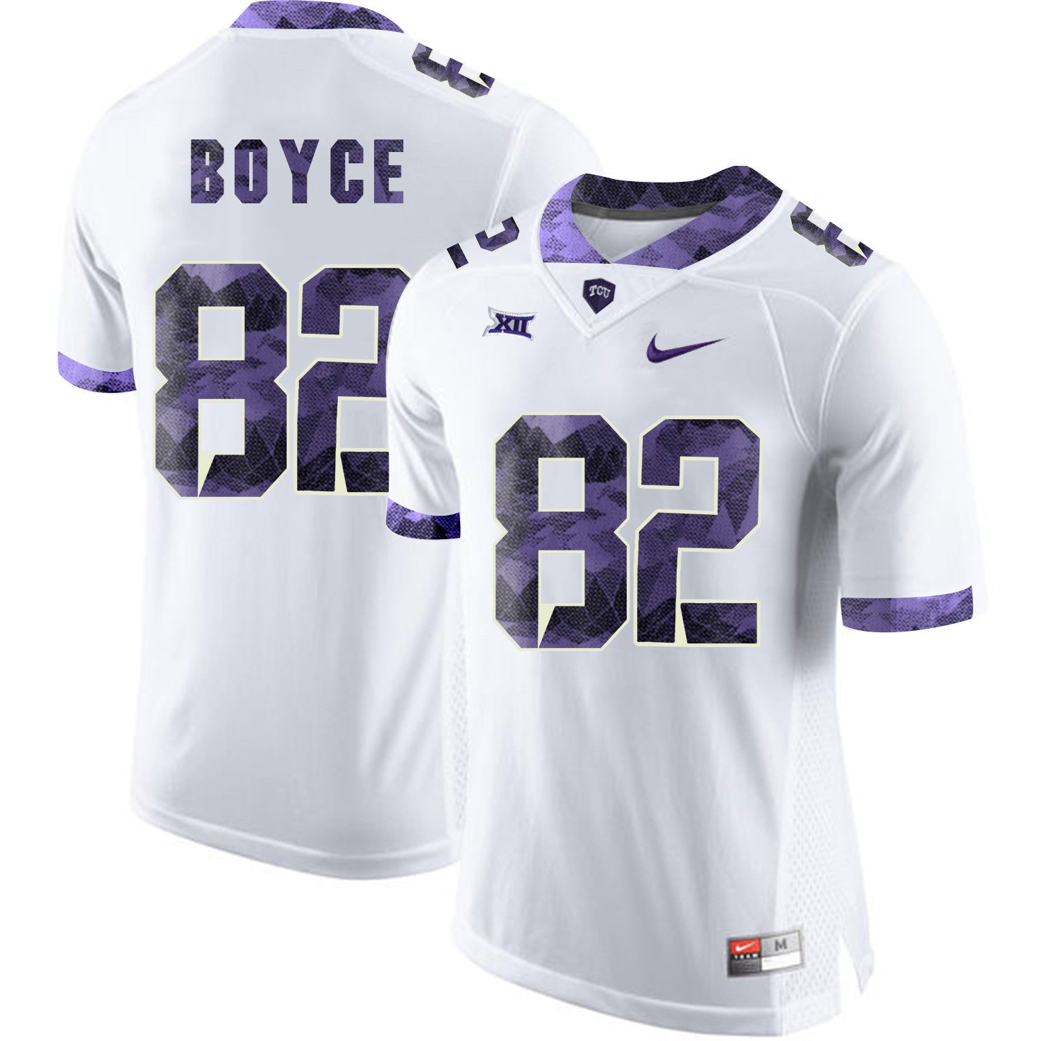 Josh Boyce TCU Horned Frogs white Limited jersey