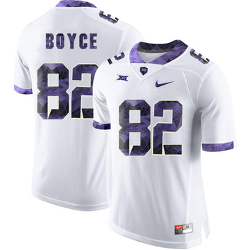 Josh Boyce TCU Horned Frogs white Limited jersey