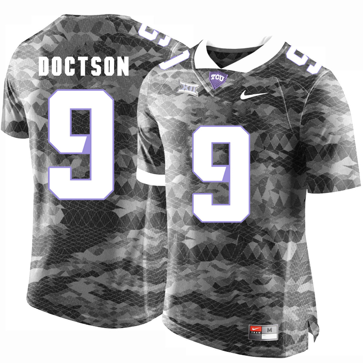 Josh Doctson TCU Horned Frogs gray Limited jersey