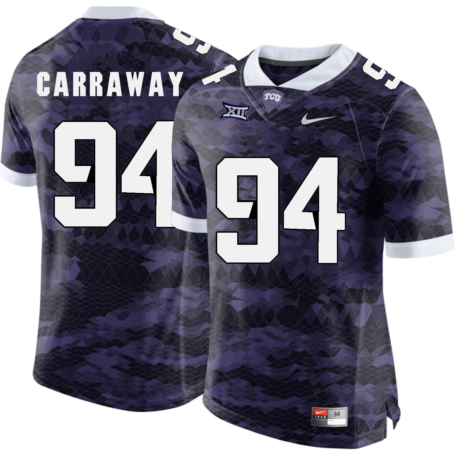 Josh Carraway TCU Horned Frogs purple Limited jersey