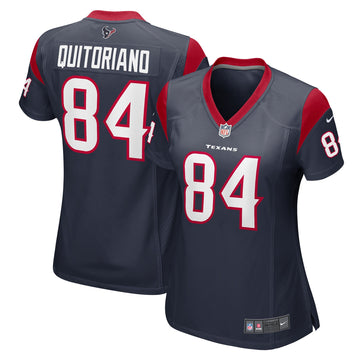 Teagan Quitoriano Houston Texans navy Game jersey