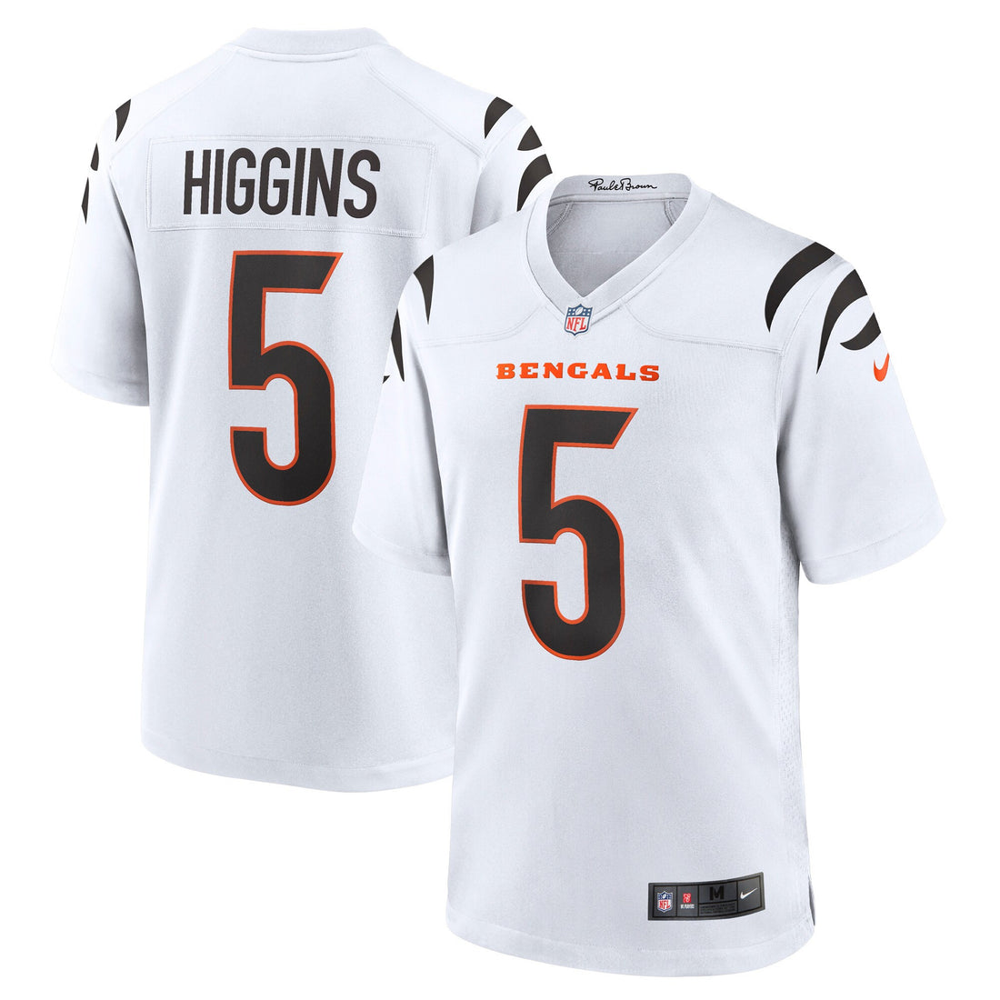 Tee Higgins Cincinnati Bengals white jersey