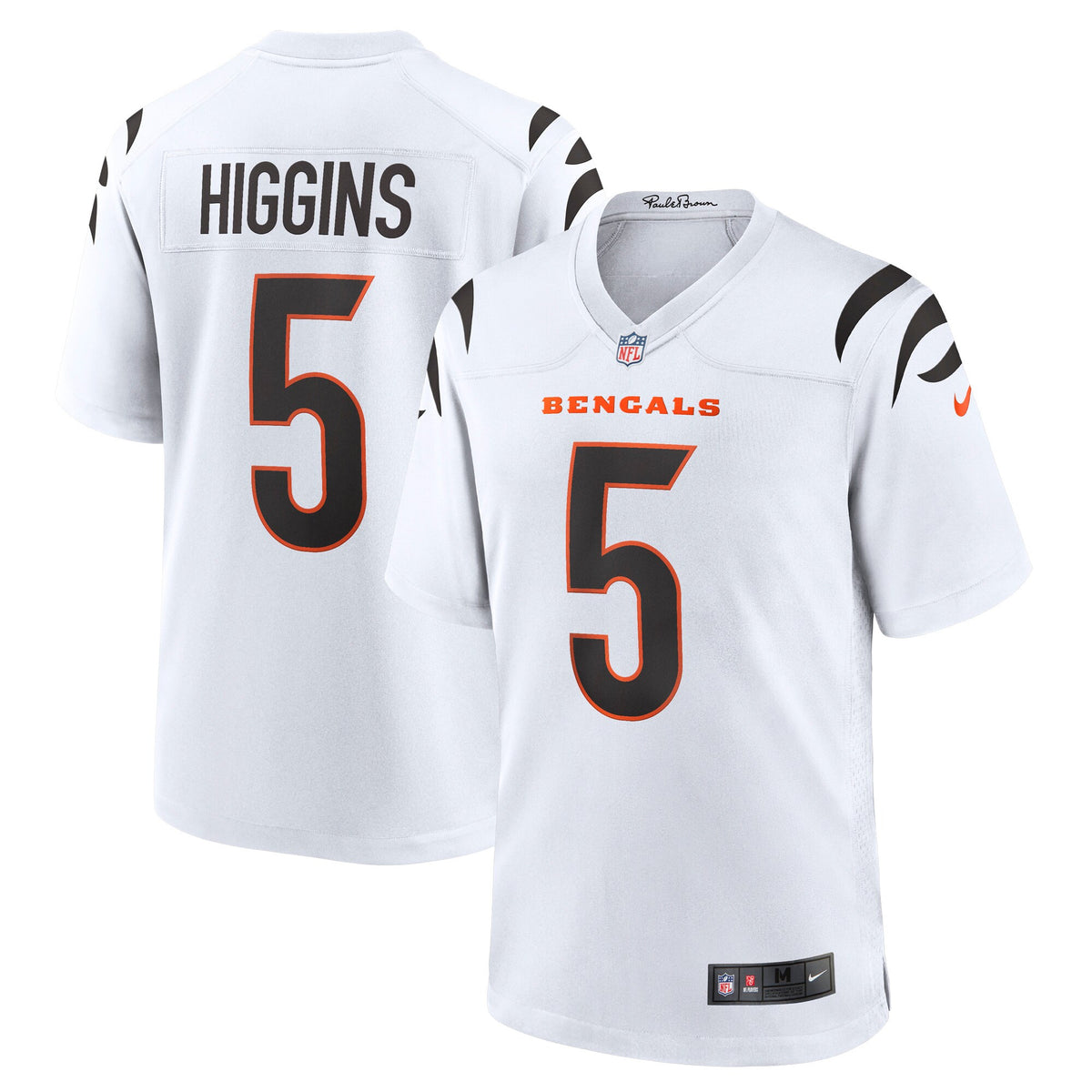 Tee Higgins Cincinnati Bengals white jersey