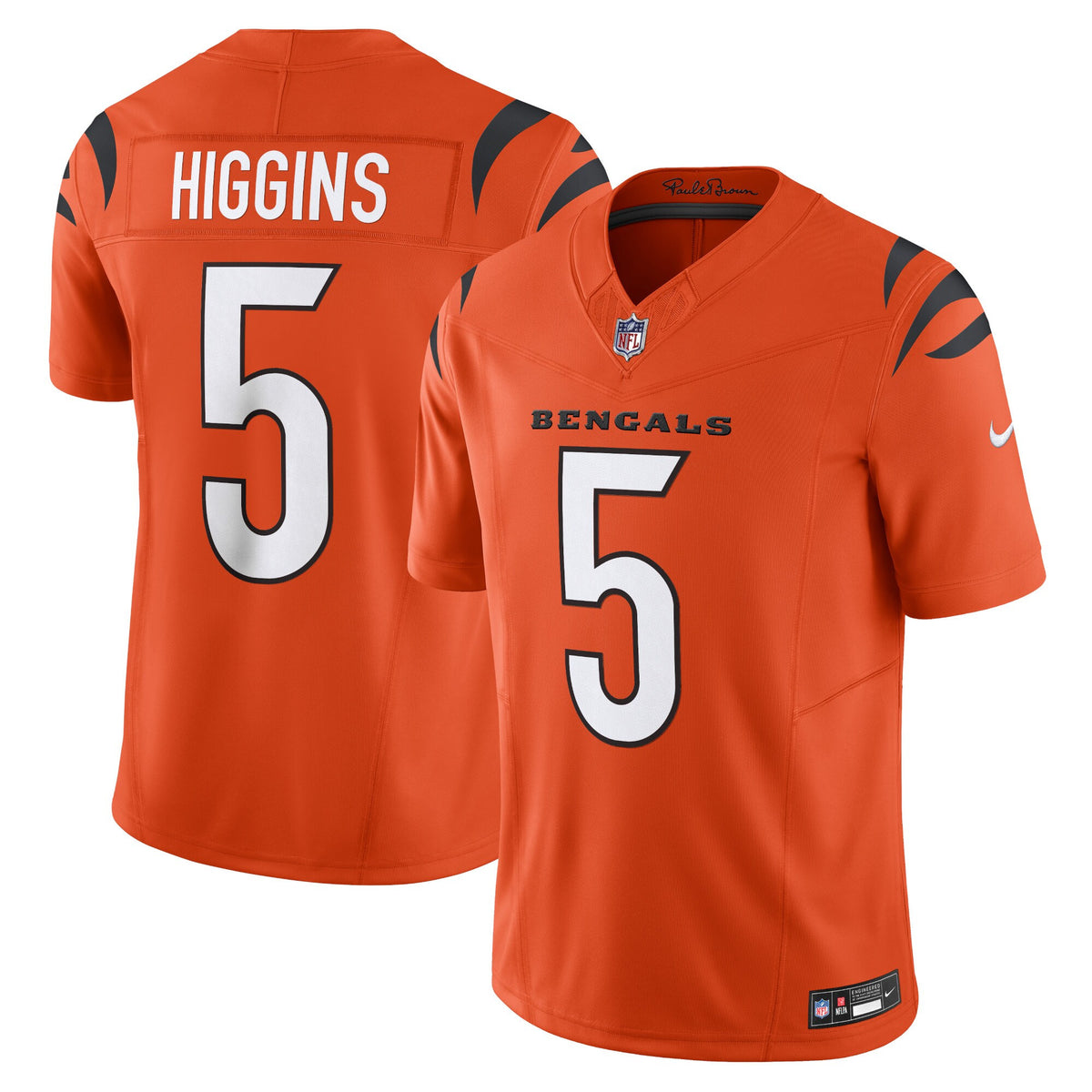 Tee Higgins Cincinnati Bengals orange Vapor jersey