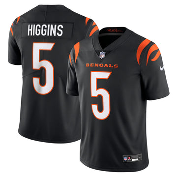 Tee Higgins Cincinnati Bengals black Vapor jersey