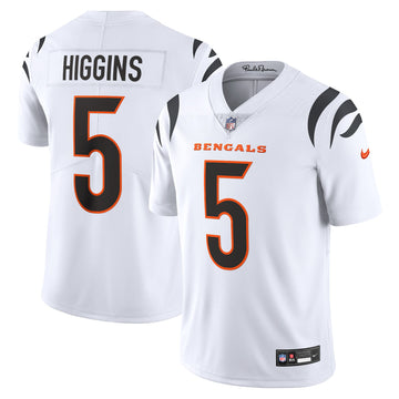 Tee Higgins Cincinnati Bengals white Vapor jersey