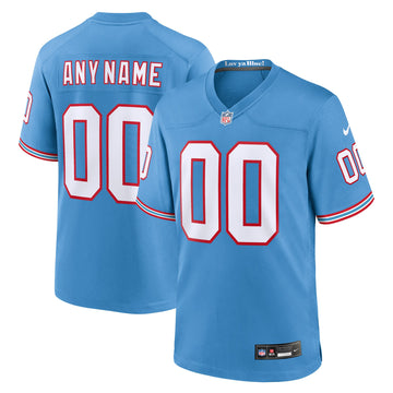 Tennessee Titans blue Throwback jersey