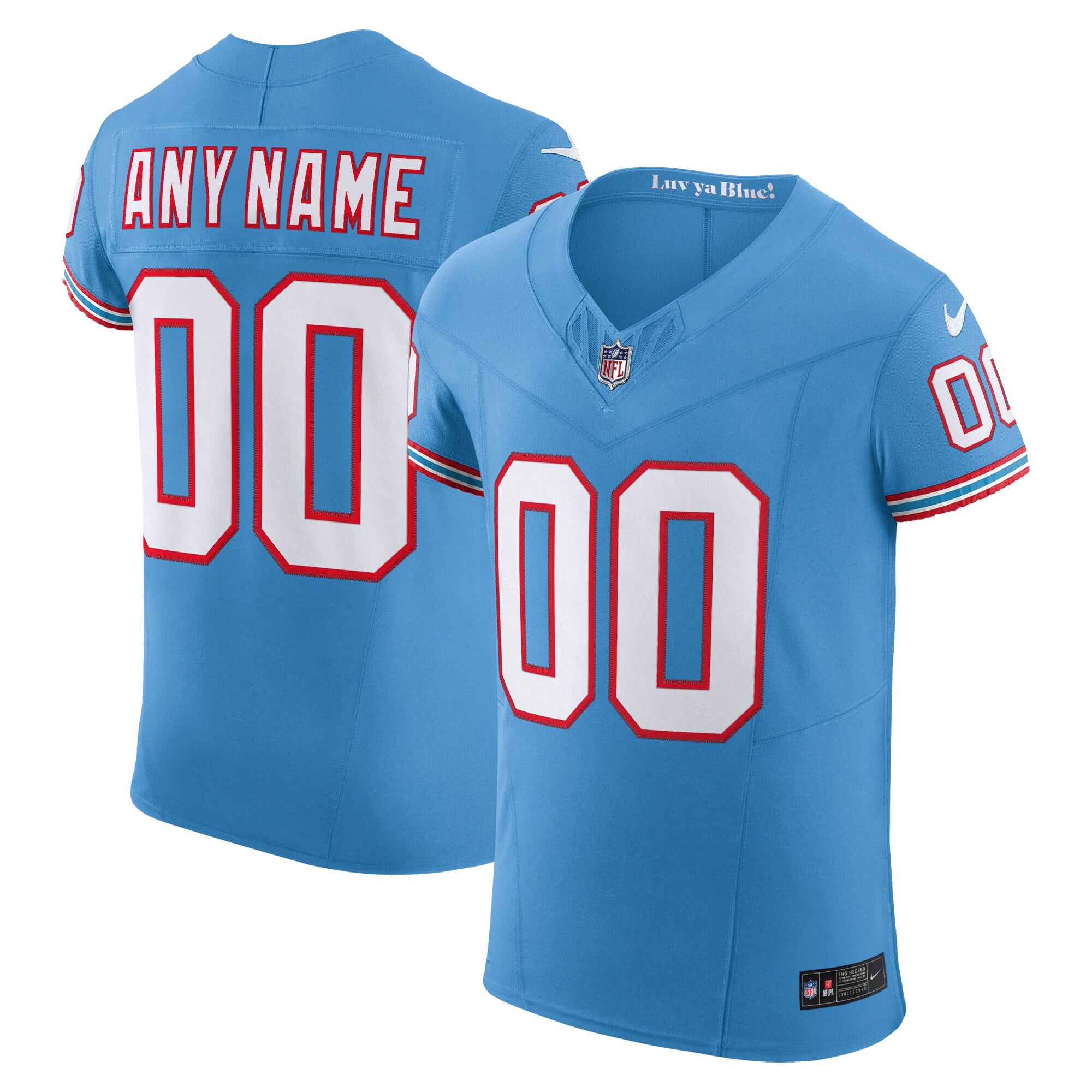 Tennessee Titans blue Vapor jersey
