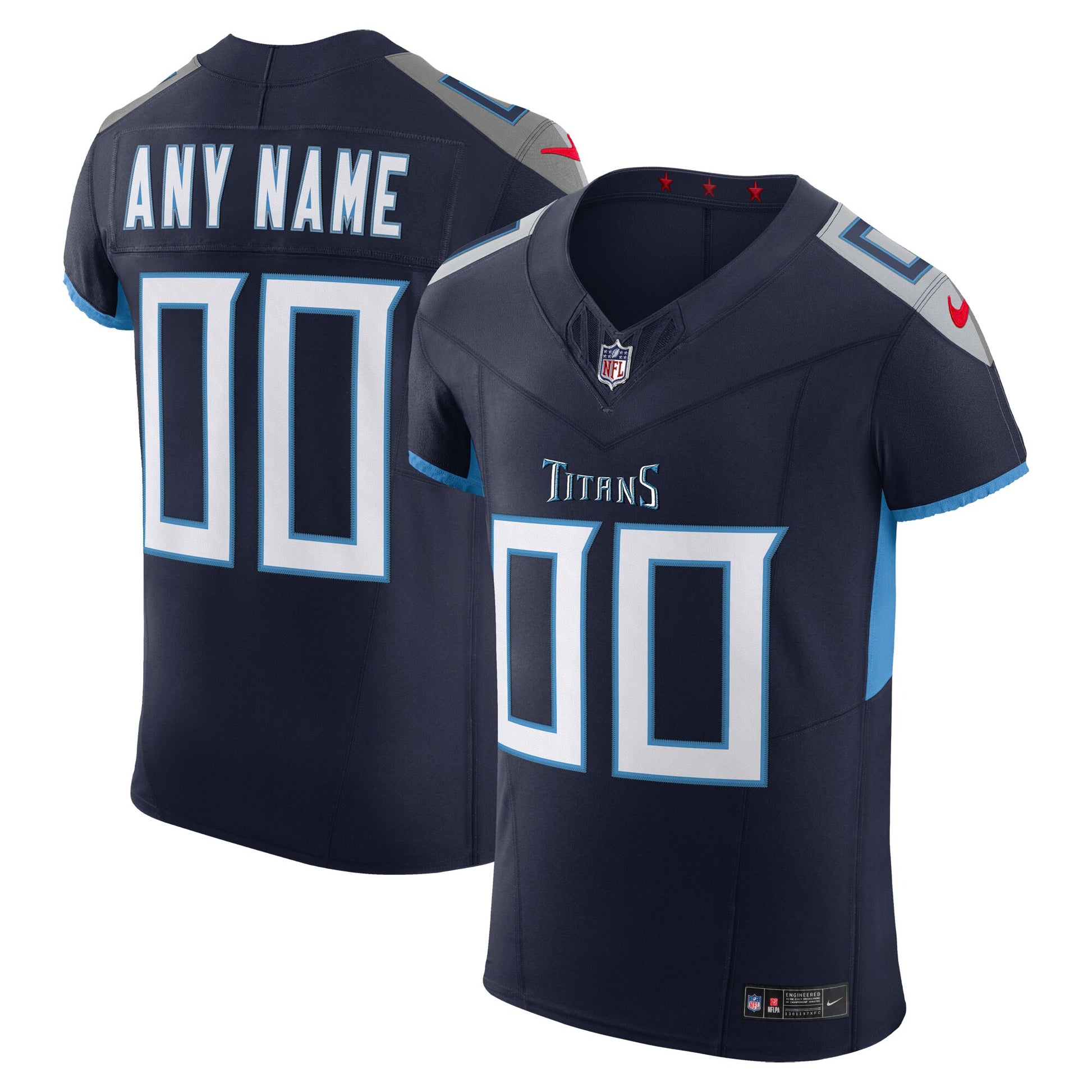 Tennessee Titans navy Vapor jersey