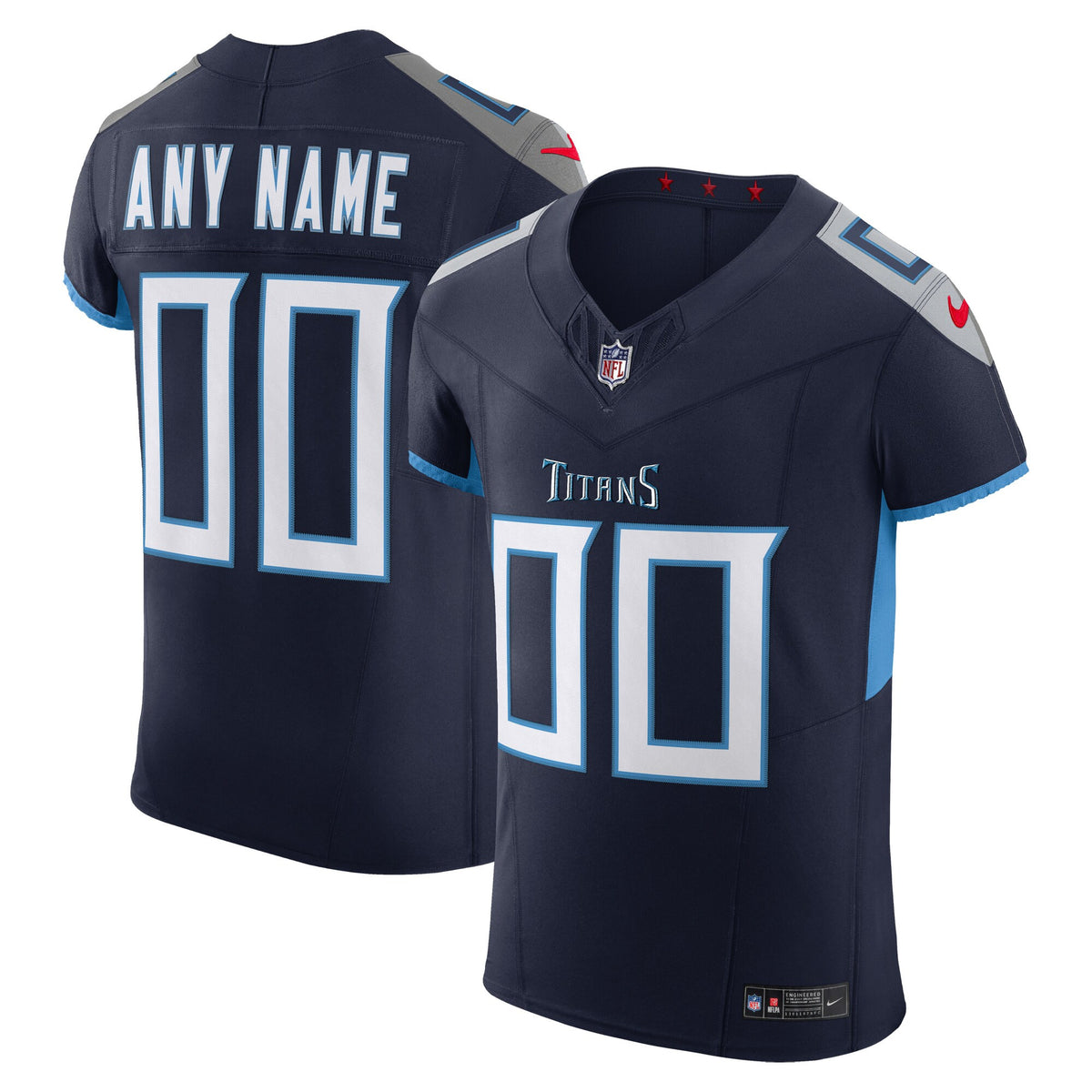 Tennessee Titans navy Vapor jersey
