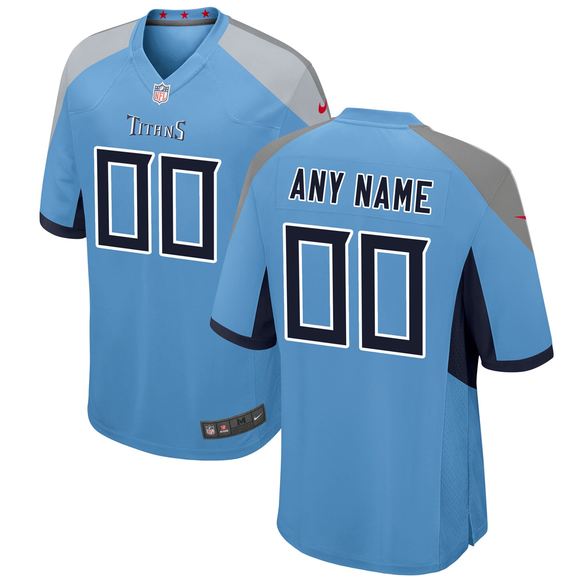 Tennessee Titans blue Alternate jersey