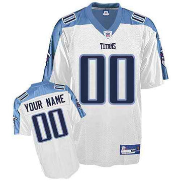 Custom Tennessee Titans white jersey