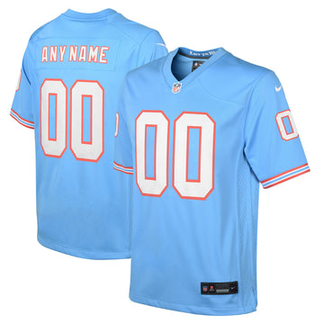 Tennessee Titans blue Throwback jersey