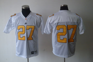 Tennessee VolsJerseys Tennessee VolsJerseys 27 white jersey