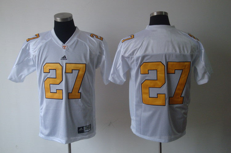 Tennessee VolsJerseys Tennessee VolsJerseys 27 white jersey