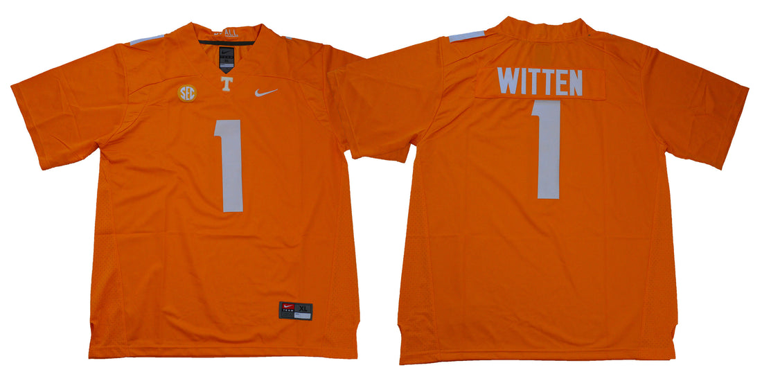Jason Witten Tennessee Volunteers orange jersey