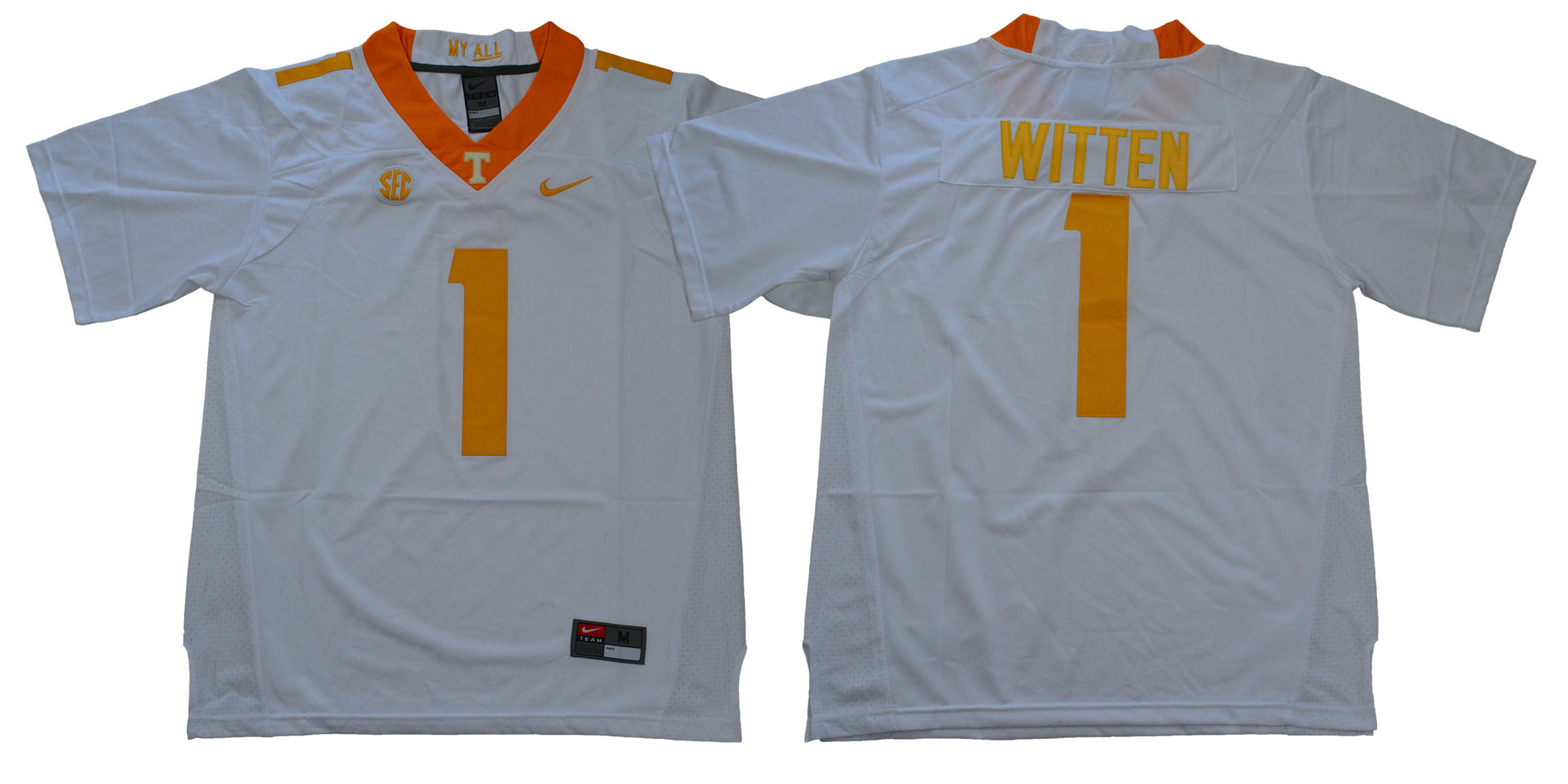 Jason Witten Tennessee Volunteers white jersey