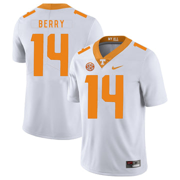Eric Berry Tennessee Volunteers white jersey