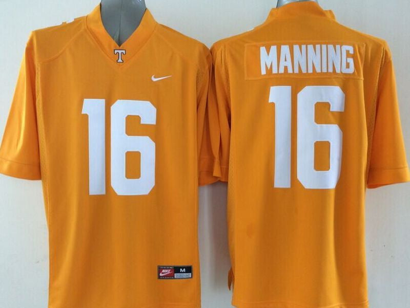 Manning Tennessee Volunteers orange jersey