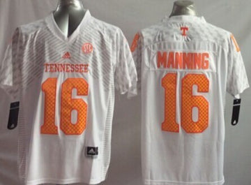 Peyton Manning Tennessee Volunteers white jersey