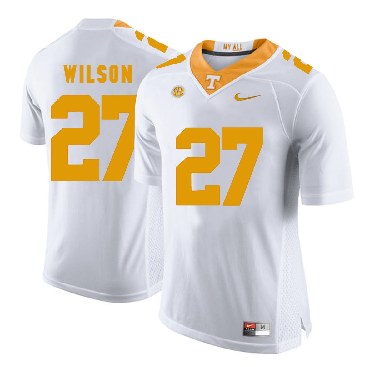 Al Wilson Tennessee Volunteers white jersey
