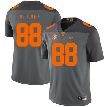 Luke Stocker Tennessee Volunteers gray jersey