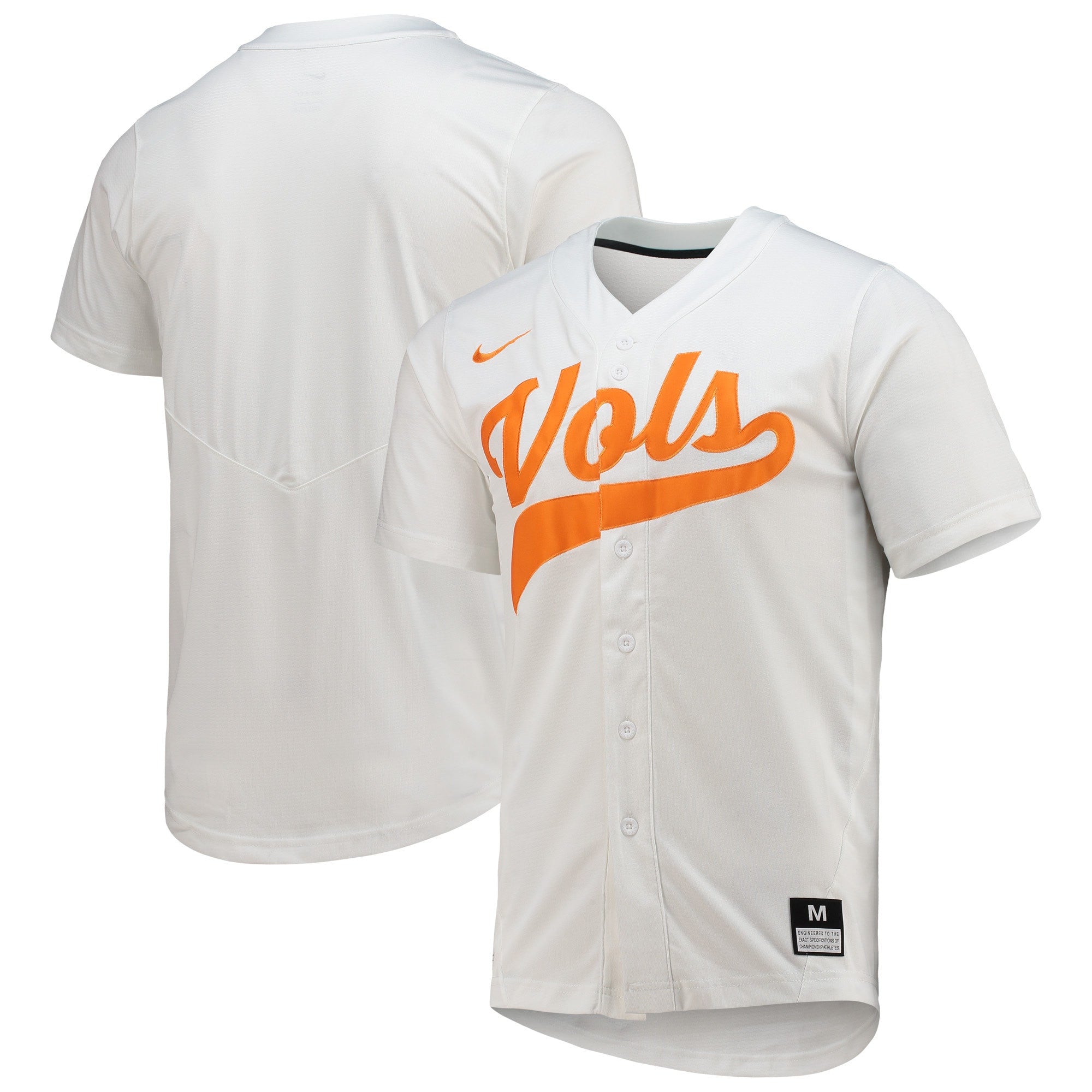 Tennessee Volunteers white jersey