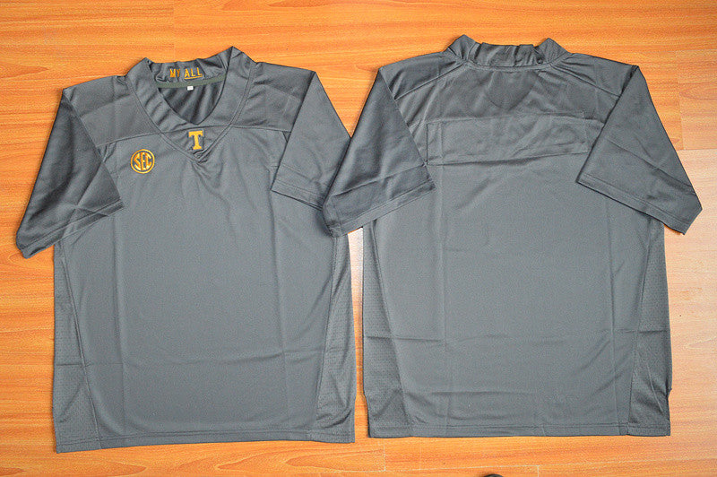 Custom Tennessee Volunteers grey jersey