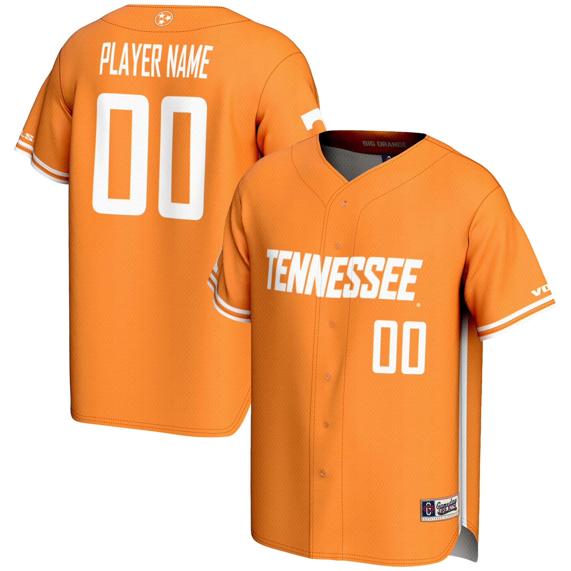 Tennessee Volunteers orange jersey