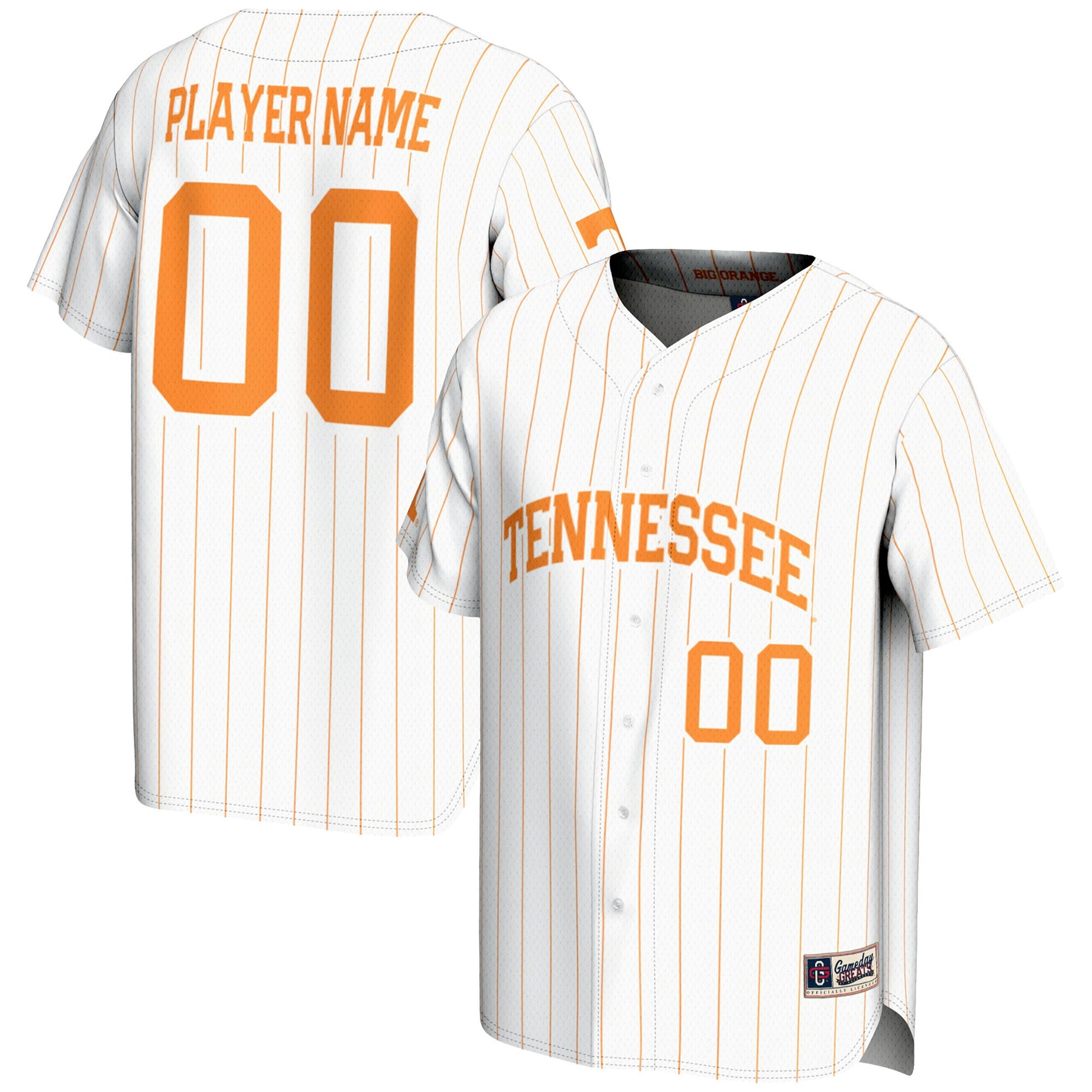 Tennessee Volunteers white jersey