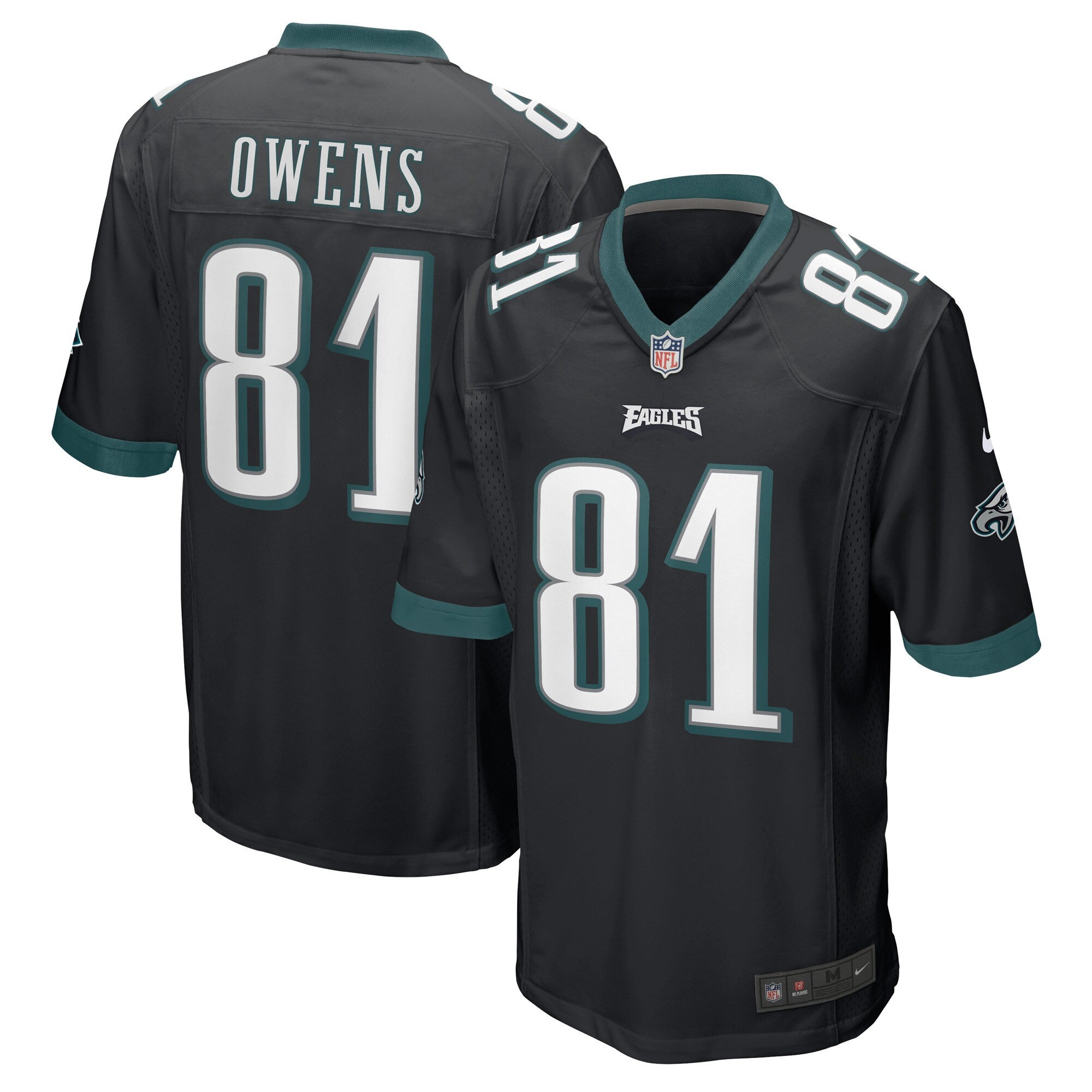 Terrell Owens Philadelphia Eagles black jersey