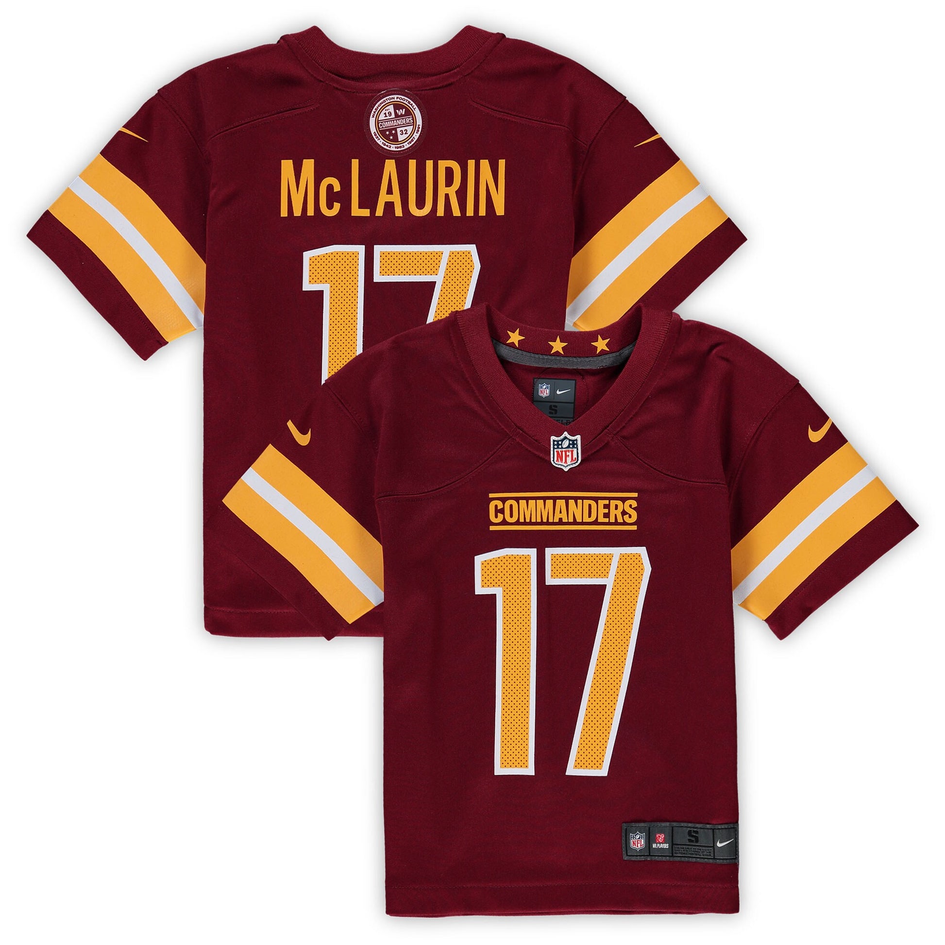 Terry Mclaurin Preschool Washington Commanders burgundy jersey