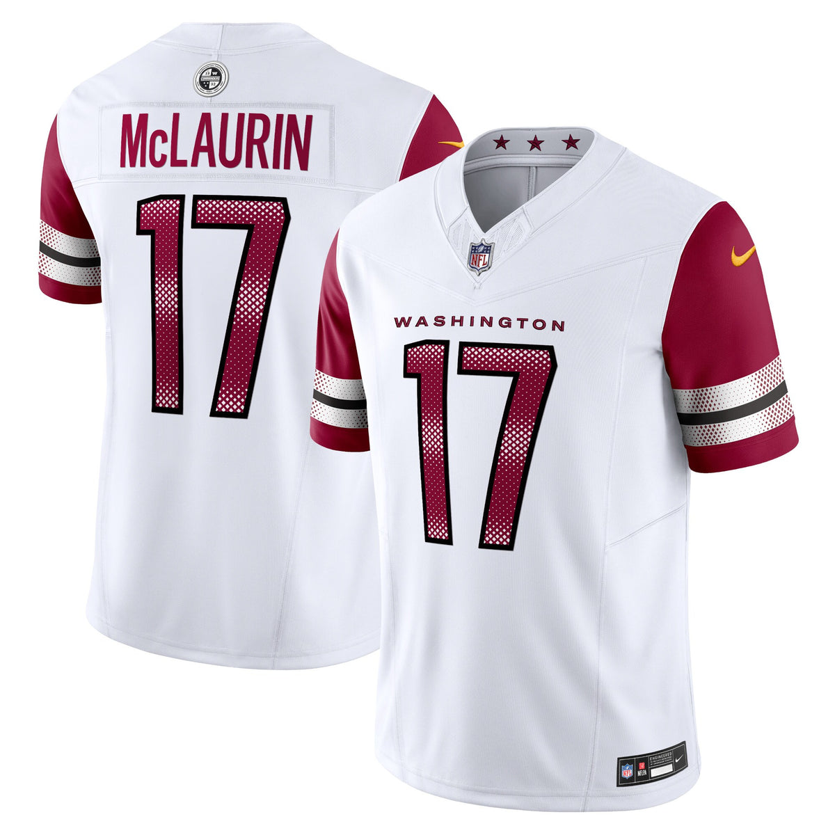Terry Mclaurin Washington Commanders white Vapor jersey