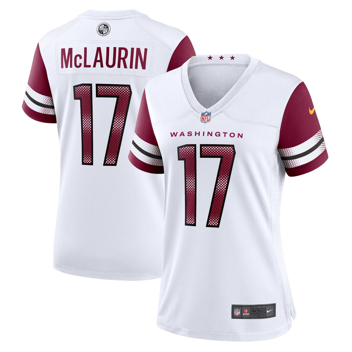 Terry Mclaurin Washington Commanders white jersey