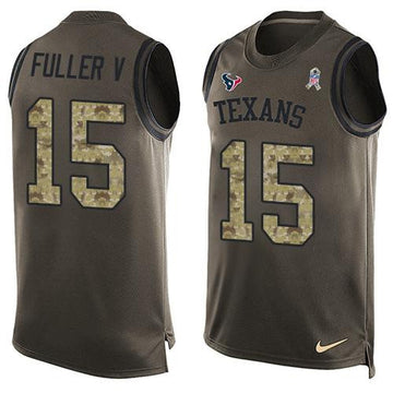 Will Fuller V Houston Texans green Salute To Service jersey