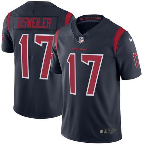 Brock Osweiler Houston Texans navy Limited jersey