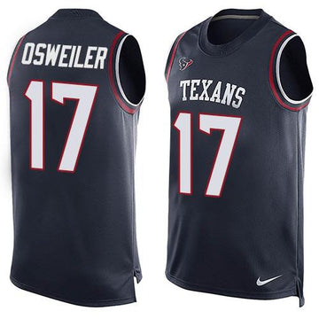 Brock Osweiler Houston Texans navy Limited jersey
