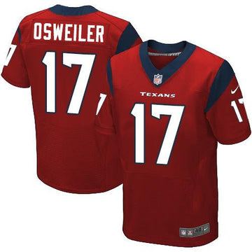 Brock Osweiler Houston Texans red Elite jersey