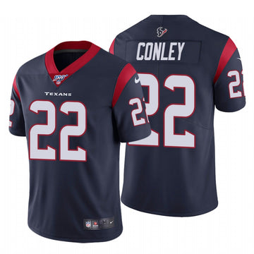 Gareon Conley Houston Texans navy Vapor jersey