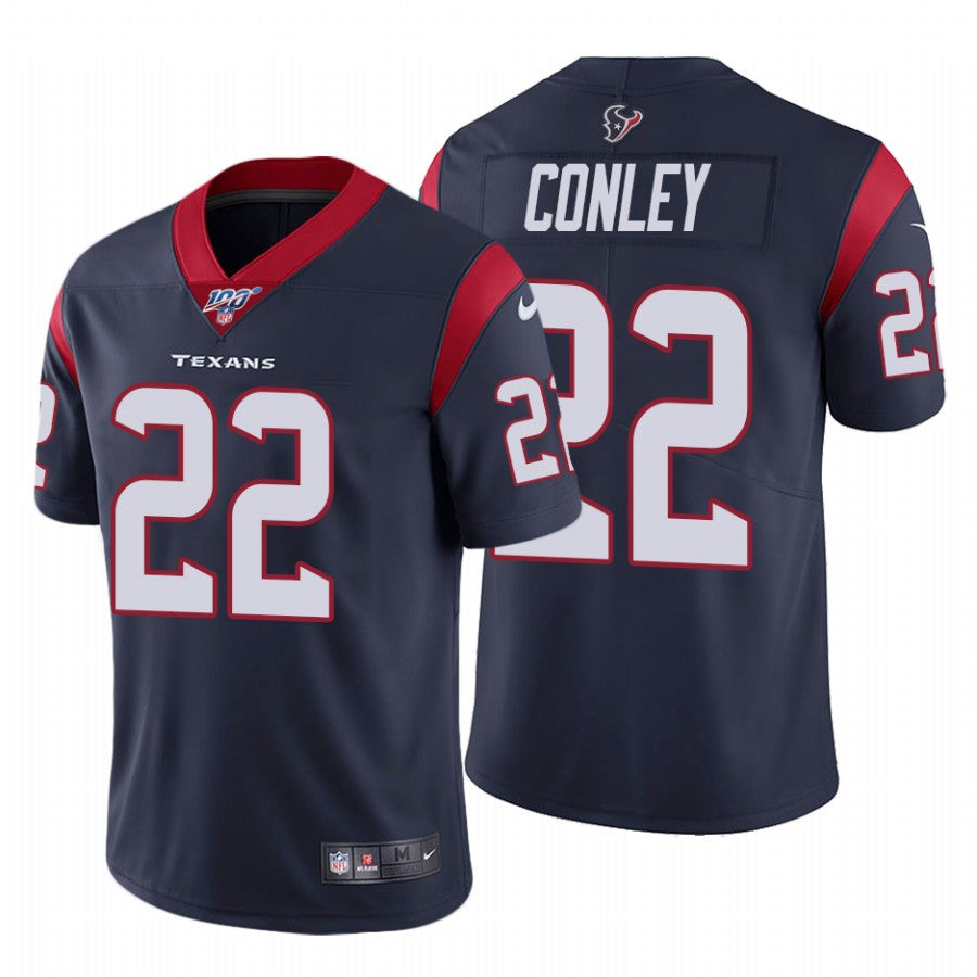 Gareon Conley Houston Texans navy Vapor jersey