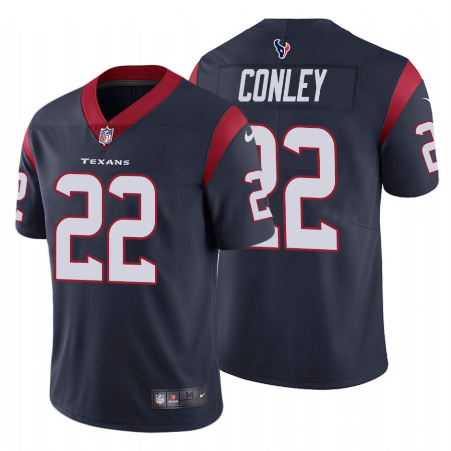 Gareon Conley Houston Texans navy Vapor jersey