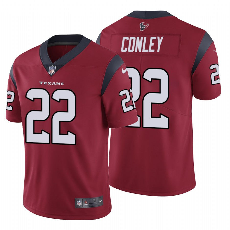 Gareon Conley Houston Texans red Vapor jersey